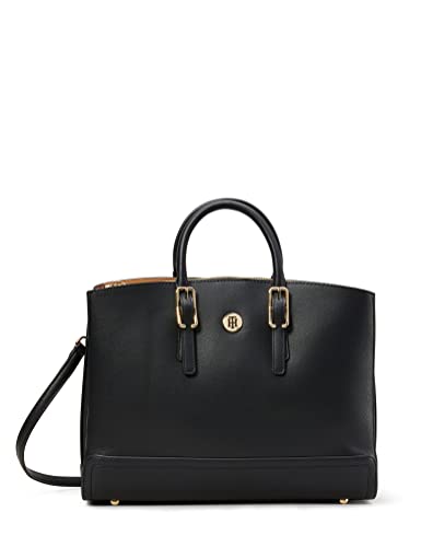 Tommy Hilfiger Damen Honey Workbag Taschen, Black von Tommy Hilfiger
