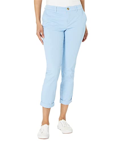 Tommy Hilfiger Damen Hampton Chinohose Hose, Breeze, 2 Tommy Hilfiger Damen Hampton Chinohose Hose, Breeze, 2 von Tommy Hilfiger