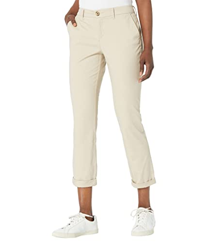 Tommy Hilfiger Damen Hampton Chino Pant-SOLID Unterhose, Khaki, 34 von Tommy Hilfiger