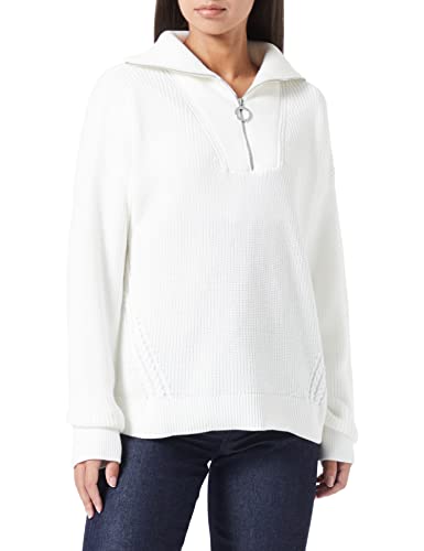 Tommy Hilfiger Damen Pullover Hayana Strickpullover, Weiß (Ecru), XS von Tommy Hilfiger