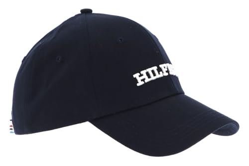 Tommy Hilfiger Damen Hilfiger PREP Cap AW0AW16040 Kappe, Blau (Space Blue), OS von Tommy Hilfiger