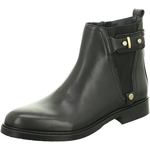 Tommy Hilfiger Holly 3A, Damen Chelsea Boots, Schwarz (Black 990), 40 EU von Tommy Hilfiger