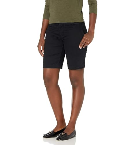 Tommy Hilfiger Damen Hollywood, Standard-und Übergröße, 22,9 cm Lässige Shorts, Schwarz, 40 (2er Pack) von Tommy Hilfiger