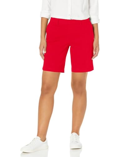 Tommy Hilfiger Damen Hollywood Chino, 22,9 cm (Standard und Plus) Lässige Shorts, Scharlachrot, 38 von Tommy Hilfiger