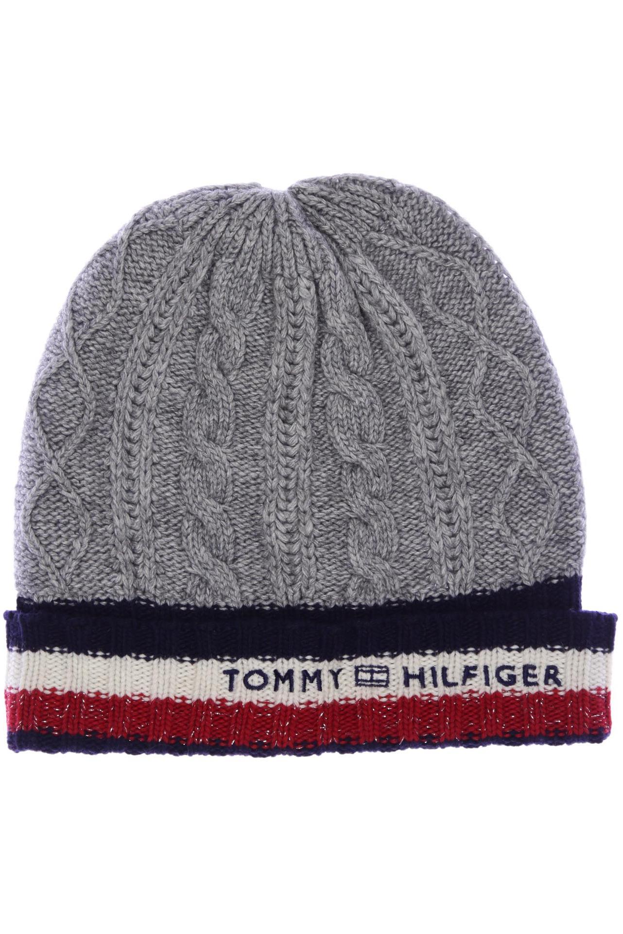 Tommy Hilfiger Damen Hut/Mütze, grau von Tommy Hilfiger