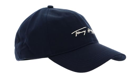 Tommy Hilfiger Damen Iconic Signature Cap Baseballkappe, Desert Sky, Einheitsgröße von TOMMY HILFIGER