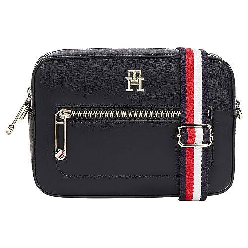 Tommy Hilfiger Damen Iconic Tommy Kameratasche Corp Crossovers, Space Blue von Tommy Hilfiger