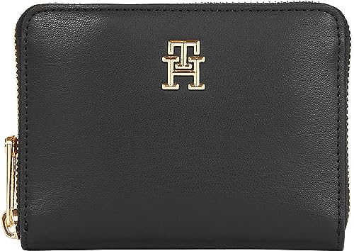 Tommy Hilfiger Damen Portemonnaie Iconic Klein, Schwarz (Black), Onesize von Tommy Hilfiger