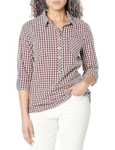 Tommy Hilfiger Damen J2xmh365-qi2-xs Hemd, Mehrfarbig, X-Klein Tommy Hilfiger Damen J2xmh365-qi2-xs Hemd, Mehrfarbig, X-Klein von Tommy Hilfiger