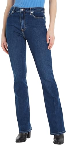 Tommy Hilfiger Damen Jeans Bootcut, Blau (Kai), 25W / 32L von Tommy Hilfiger