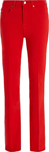 Tommy Hilfiger Damen Jeans Bootcut RW Clr Stretch, Rot (Fireworks), 29W / 32L von Tommy Hilfiger