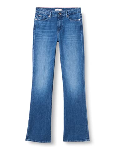 Tommy Hilfiger Damen Jeans Bootcut RW Suki Stretch, Blau (Suki), 25W / 30L von Tommy Hilfiger