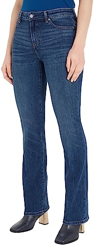 Tommy Hilfiger Damen Jeans Bootcut Stretch, Blau (Ada), 26W / 28L von Tommy Hilfiger
