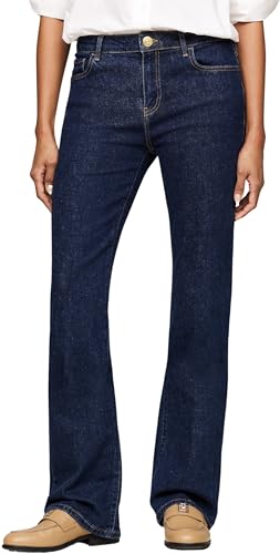 Tommy Hilfiger Damen Jeans Hose Bootcut, Blau (Cler), 25W/32L von Tommy Hilfiger