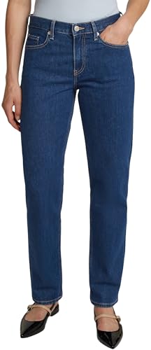 Tommy Hilfiger Damen Jeans Hose Classic Ace Straight Leg Fit, Blau (Ace), 30W/34L von Tommy Hilfiger