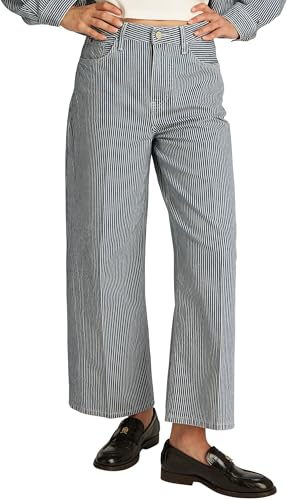 Tommy Hilfiger Damen Jeans Hose Wide Leg High Rise, Mehrfarbig (Jaz), 30W/27L von Tommy Hilfiger