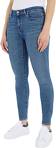 Tommy Hilfiger Damen Jeans Skinny Fit, Blau (Jane), 24W / 30L von Tommy Hilfiger