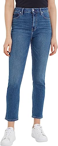 Tommy Hilfiger Damen Jeans Slim Cigarette Stretch, Blau (Jane), 27W / 30L von Tommy Hilfiger