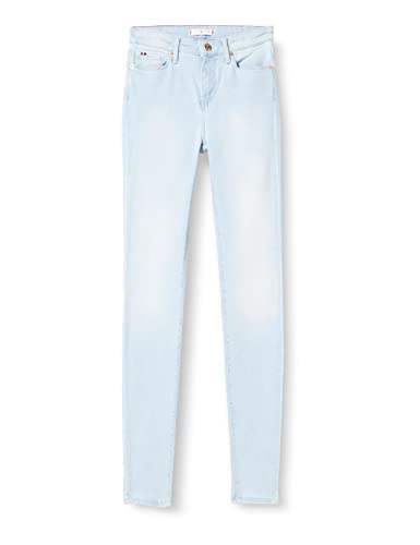 Tommy Hilfiger Damen Jeans TH Flex Como Skinny Stretch, Blau (Lily), 30W / 30L von Tommy Hilfiger