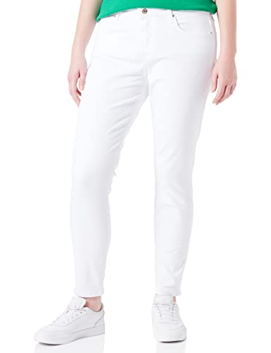 Tommy Hilfiger Damen Jeans TH Flex Como Skinny Stretch, Weiß (White), 25W / 32L von Tommy Hilfiger