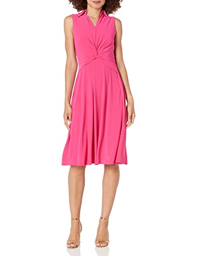 Tommy Hilfiger Damen Maxikleid Kleid, Hibiskus, 44 von Tommy Hilfiger