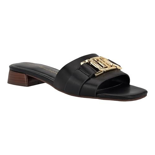 Tommy Hilfiger Damen Meliei Sandale mit Absatz, Schwarz 001, 40.5 EU von Tommy Hilfiger