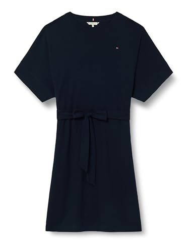 Tommy Hilfiger Damen Modern Dress Ww0Ww45520 Modernes Cody Kleid WW0WWW45520, Blue (Dark Night Navy), XL von Tommy Hilfiger