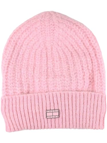 Tommy Hilfiger Damen Mütze Beanie TJW Cosy Knit Beanie OneSize Rosa von Tommy Hilfiger