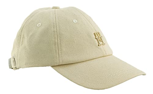 Tommy Hilfiger Damen Cap Naturally TH Soft Basecap, Beige (Natural), Einheitsgröße von Tommy Hilfiger