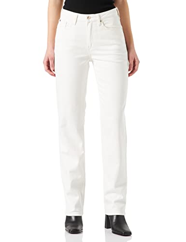 Tommy Hilfiger Damen New Classic Straight HW CW Jeans, Ecru, 30W/28L von Tommy Hilfiger