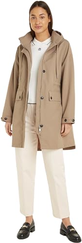 Tommy Hilfiger Damen Parka Winter, Beige (Beige), 32 von Tommy Hilfiger