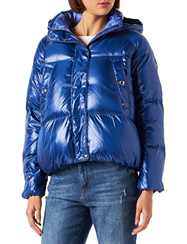 Tommy Hilfiger Damen Pop-Color Daunenjacken, Bold Blue, XS von Tommy Hilfiger