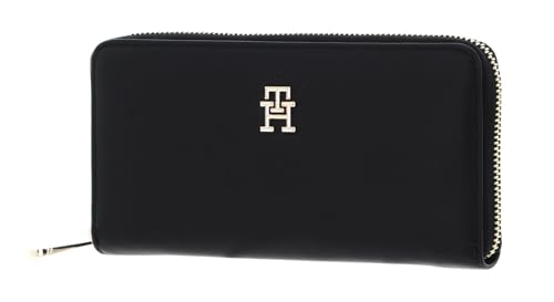 Tommy Hilfiger Damen Portemonnaie Poppy Plus mit Münzfach, Schwarz (Black), Onesize von Tommy Hilfiger