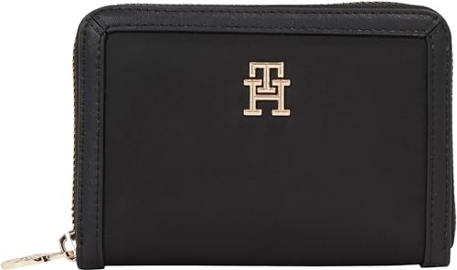 Tommy Hilfiger Damen Portemonnaie Essential Klein, Schwarz (Black), Einheitsgröße von Tommy Hilfiger