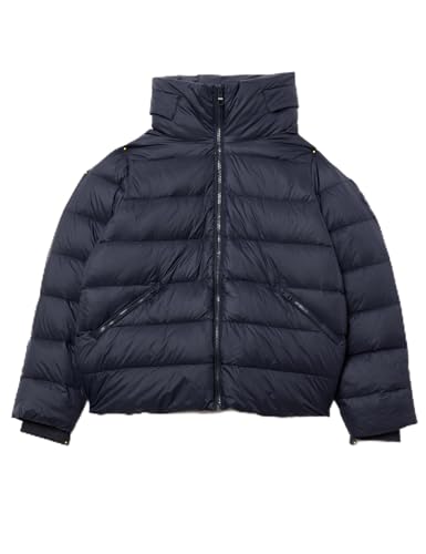 Tommy Hilfiger Damen Pufferjacke Down Funnel Jacket Kurz, Blau (Desert Sky), XL von Tommy Hilfiger