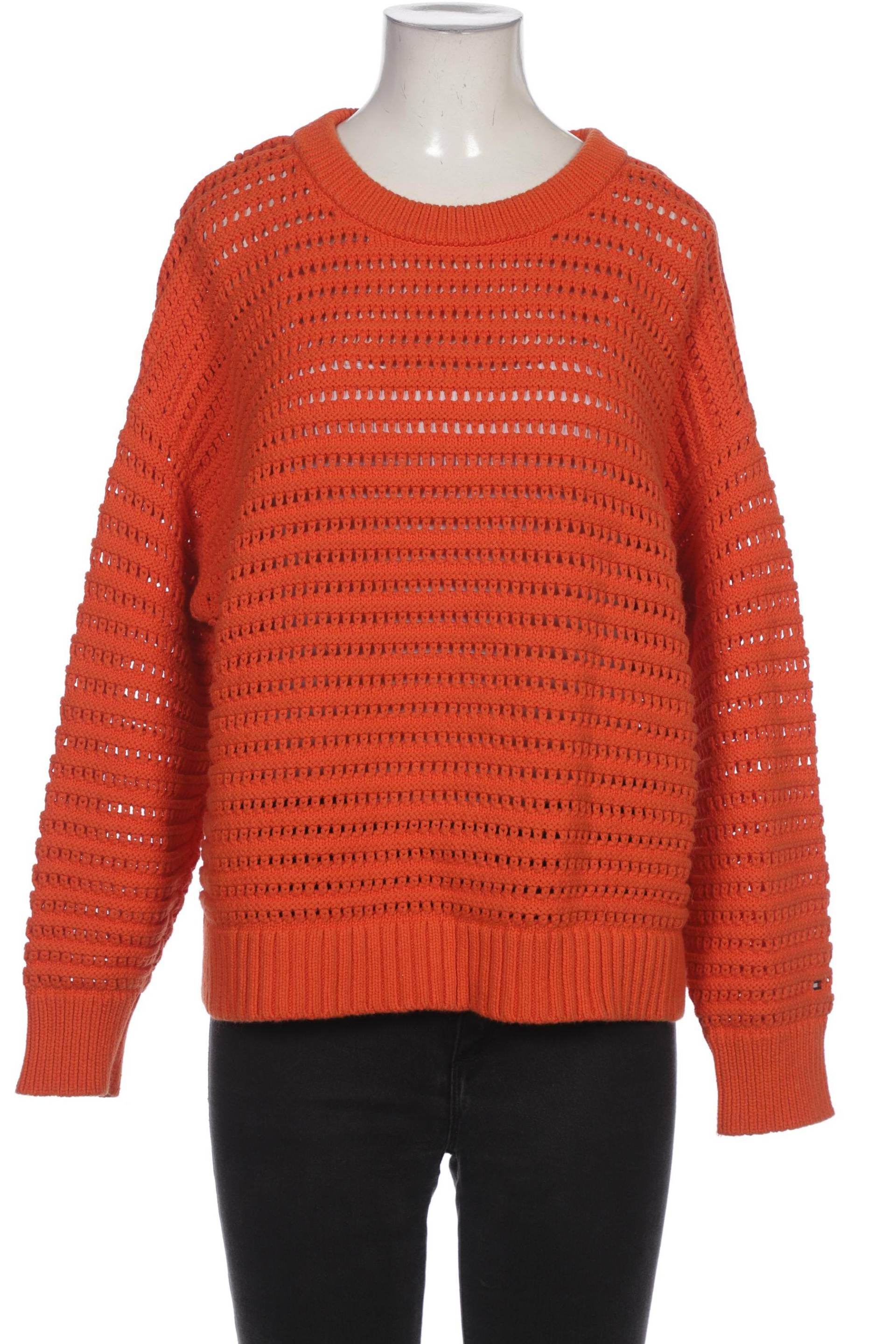 Tommy Hilfiger Damen Pullover, orange von Tommy Hilfiger