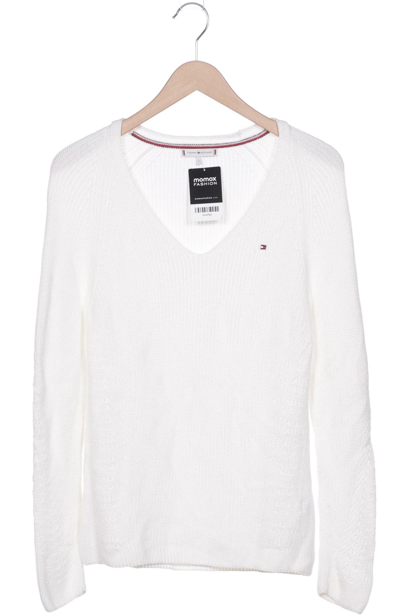 Tommy Hilfiger Damen Pullover, weiß von Tommy Hilfiger