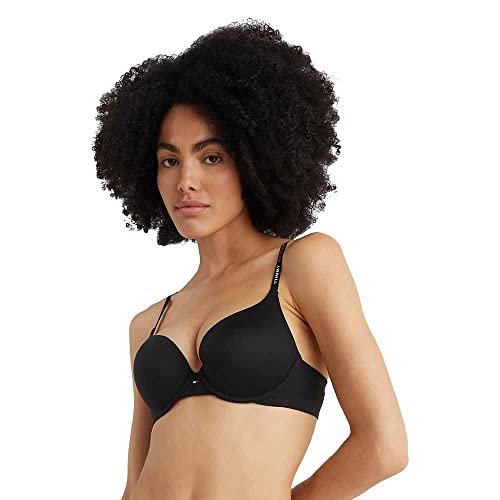 Tommy Hilfiger Damen Push-Up BH mit Bügel, Schwarz (Black), 70B von Tommy Hilfiger