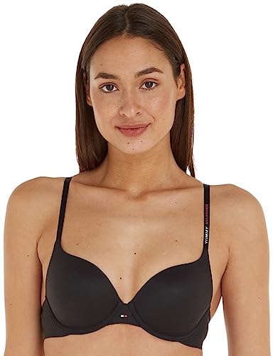 Tommy Hilfiger Damen Push-Up BH mit Bügel, Schwarz (Black), 75B von Tommy Hilfiger