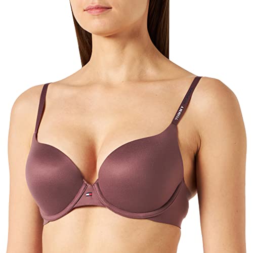 Tommy Hilfiger Damen Push-Up BH mit Bügel, Violett (Overshadow), 70C von Tommy Hilfiger