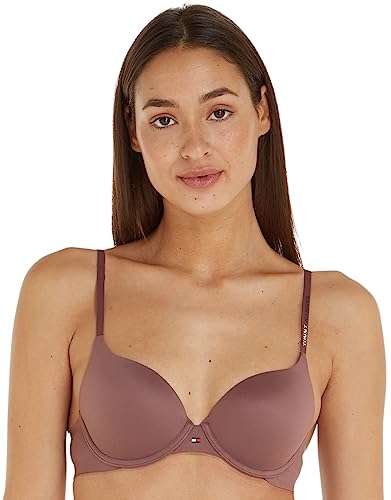 Tommy Hilfiger Damen Push-Up BH mit Bügel, Violett (Overshadow), 75C von Tommy Hilfiger