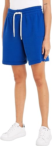 Tommy Hilfiger Damen Sweatshorts Kurz, Blau (Ultra Blue), XXL von Tommy Hilfiger