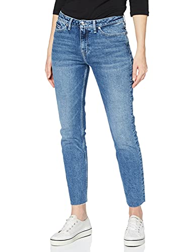 Tommy Hilfiger Damen ROME STRAIGHT ANKLE RW NATI Straight Jeans,,per pack Blau (Nati 911),W27/L34(Herstellergröße:27/34) von Tommy Hilfiger