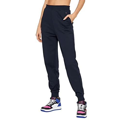 Tommy Hilfiger Damen Relaxed Sweatpant Trainingshose, Desert Sky, L von Tommy Hilfiger