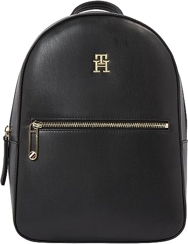 Tommy Hilfiger Damen Rucksack Iconic Handgepäck, Schwarz (Black), Onesize von Tommy Hilfiger