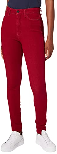 Tommy Hilfiger Damen Sculpt U Skinny HW Pant Hose, Raspberry Juice, W28 / L32 von Tommy Hilfiger