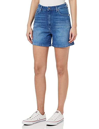 Tommy Hilfiger Damen Shorts Kurz, Blau (Suki), 38 von Tommy Hilfiger