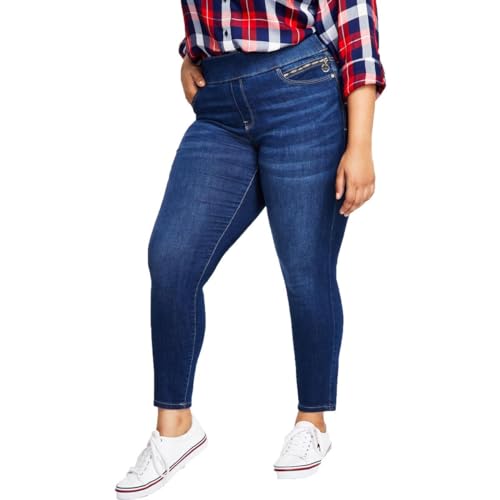 Tommy Hilfiger Damen Skinny Fit Gramercy Denim Jeans (Standard und Plus), Rem Wash, 54 Mehr von Tommy Hilfiger