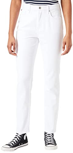 Tommy Hilfiger Damen Slim Cigarette HW A Jeans, Th Optic White, 29 W/32 L von Tommy Hilfiger