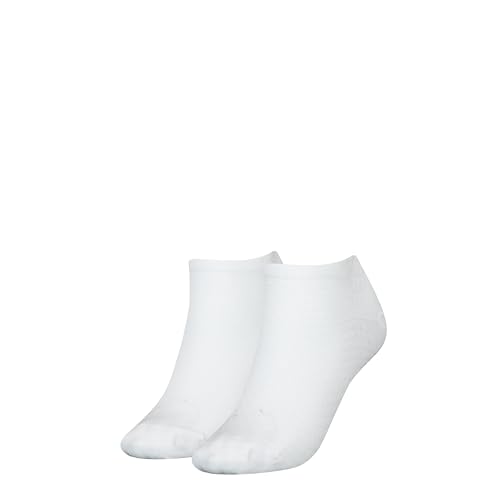 Tommy Hilfiger Damen Sneaker Socken, Weiß, 35/38 (2er Pack) von Tommy Hilfiger